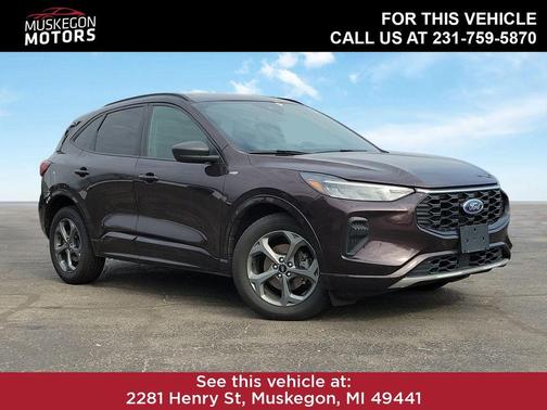 Cinnabar Red Metallic 2023 Ford Escape ST-Line