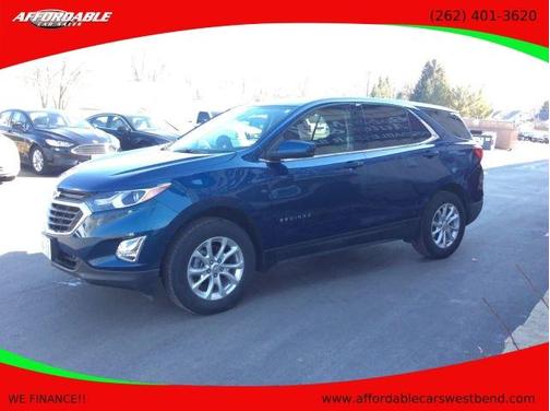 Blue 2020 Chevrolet Equinox 1LT