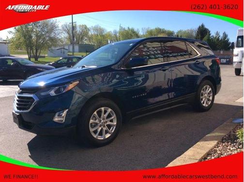 Blue 2020 Chevrolet Equinox 1LT