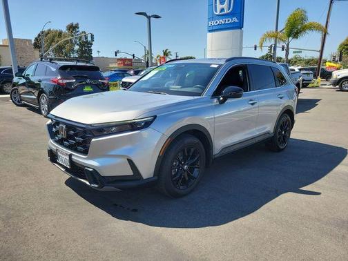 Lunar Silver Metallic 2023 Honda CR-V Hybrid Sport