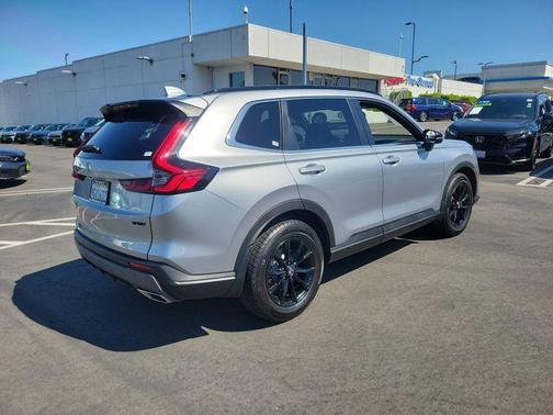 Lunar Silver Metallic 2023 Honda CR-V Hybrid Sport