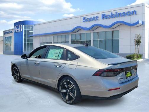 Solar Silver Metallic 2026 Honda Accord Hybrid Sport