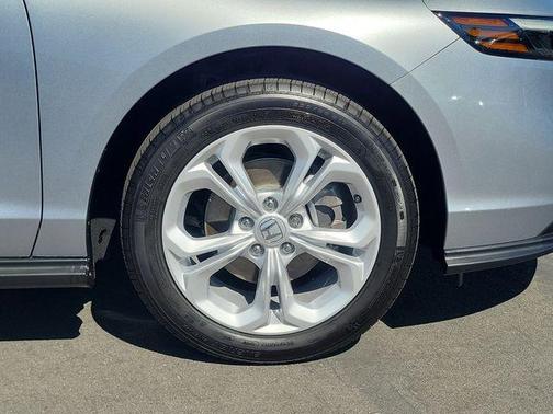 Solar Silver Metallic 2025 Honda Accord LX