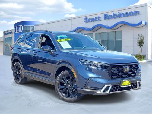 Canyon River Blue Metallic 2023 Honda CR-V Hybrid