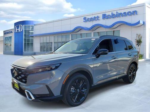 Urban Gray Pearl 2025 Honda CR-V Hybrid Sport Touring
