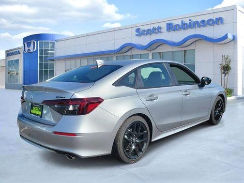 Solar Silver Metallic 2026 Honda Civic Sport