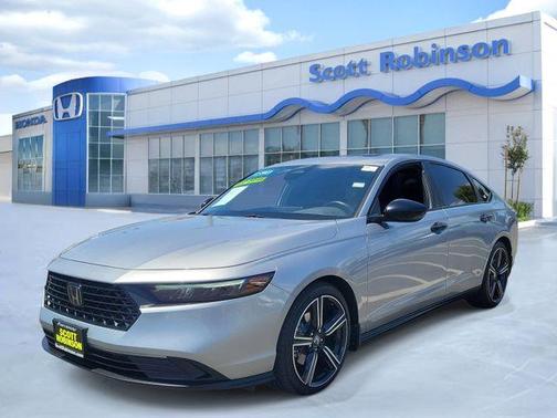 Lunar Silver Metallic 2023 Honda Accord Hybrid Sport
