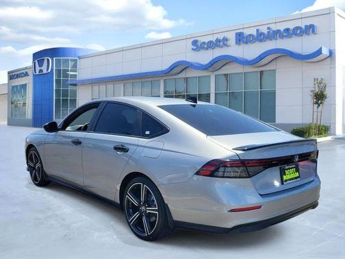 Lunar Silver Metallic 2023 Honda Accord Hybrid Sport