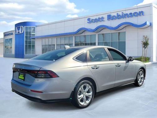 Solar Silver Metallic 2024 Honda Accord LX