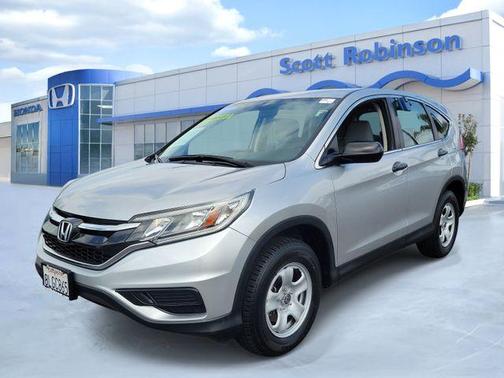 Alabaster Silver Metallic 2016 Honda CR-V LX