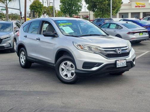 Alabaster Silver Metallic 2016 Honda CR-V LX