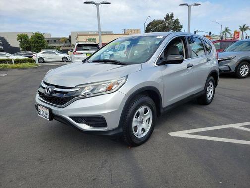 Alabaster Silver Metallic 2016 Honda CR-V LX