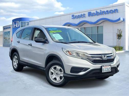 Alabaster Silver Metallic 2016 Honda CR-V LX