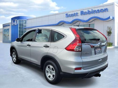 Alabaster Silver Metallic 2016 Honda CR-V LX