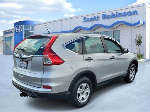 Alabaster Silver Metallic 2016 Honda CR-V LX