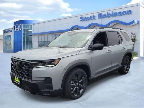 Solar Silver Metallic 2026 Honda Pilot Sport