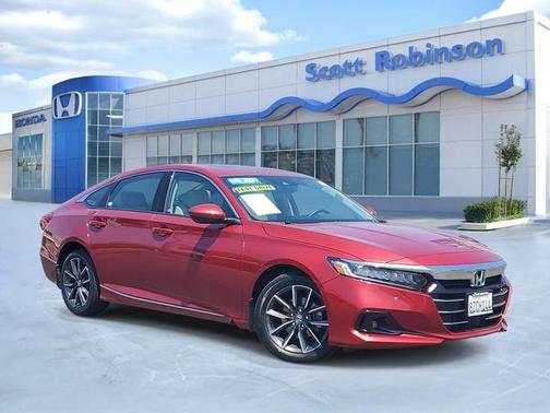 Radiant Red Metallic 2021 Honda Accord