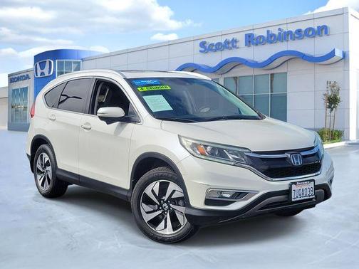 White Diamond Pearl 2016 Honda CR-V Touring