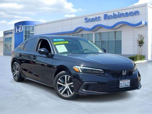 Crystal Black Pearl 2024 Honda Civic LX