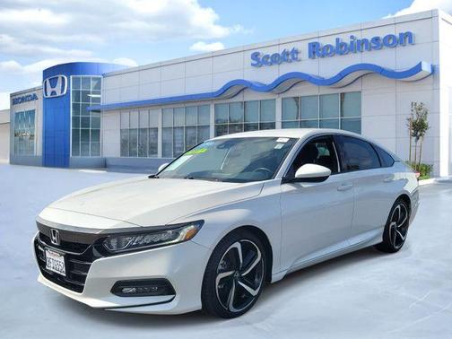Platinum White Pearl 2020 Honda Accord Sport 1.5T