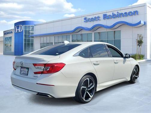 Platinum White Pearl 2020 Honda Accord Sport 1.5T