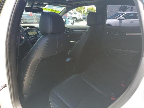 White Orchid Pearl 2018 Honda Civic Sport Touring