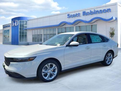 Platinum White Pearl 2026 Honda Accord LX
