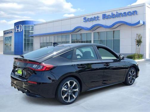 Crystal Black Pearl 2026 Honda Civic Hybrid Sport Touring