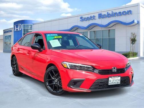 Rallye Red 2024 Honda Civic Sport