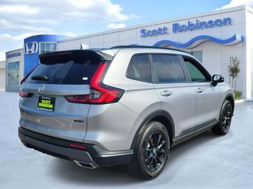 Solar Silver Metallic 2026 Honda CR-V Hybrid Sport-L