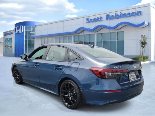 Blue Lagoon Pearl 2025 Honda Civic