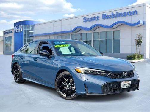 Blue Lagoon 2025 Honda Civic Sport