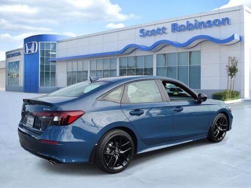 Blue Lagoon 2025 Honda Civic Sport