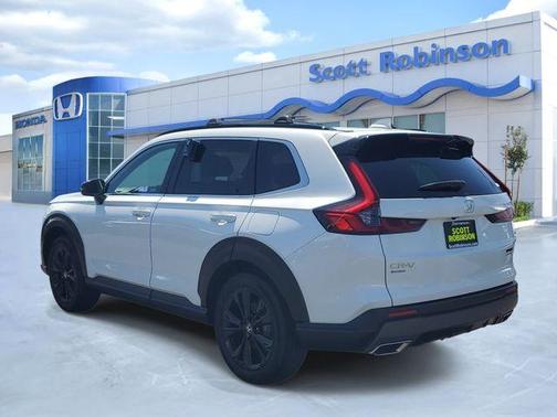 Platinum White Pearl 2024 Honda CR-V Hybrid Sport Touring