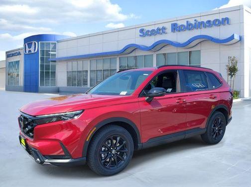 Radiant Red Metallic 2026 Honda CR-V Hybrid Sport-L