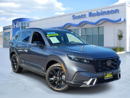 Meteorite Gray Metallic 2024 Honda CR-V Hybrid