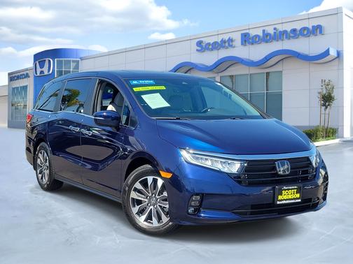 Obsidian Blue Pearl 2024 Honda Odyssey