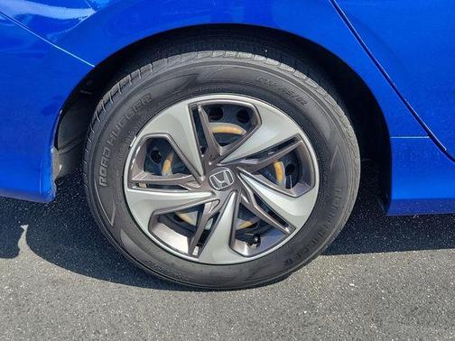 Aegean Blue Metallic 2020 Honda Civic LX