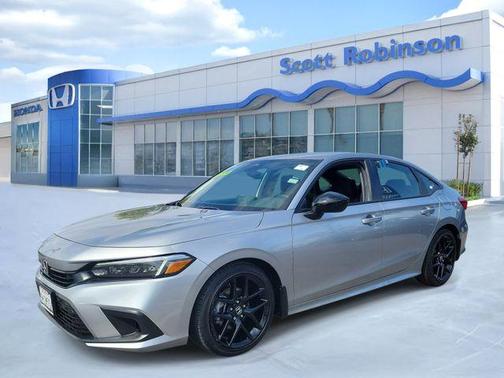 Lunar Silver Metallic 2024 Honda Civic Sport