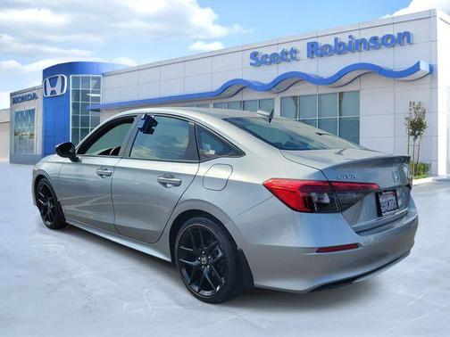 Lunar Silver Metallic 2024 Honda Civic Sport