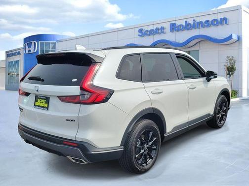Platinum White Pearl 2026 Honda CR-V Hybrid Sport-L