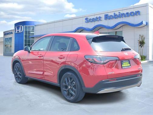 Red 2025 Honda HR-V Sport