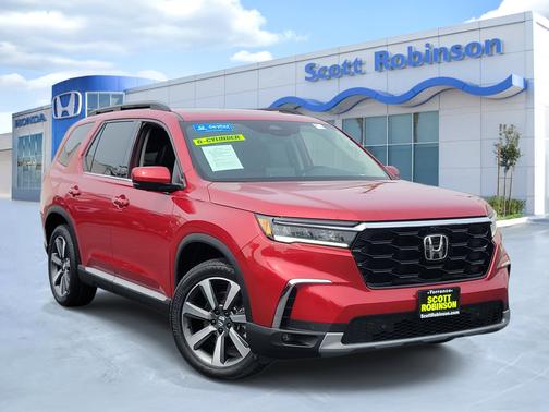 Radiant Red Metallic Ii 2024 Honda Pilot