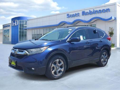 Obsidian Blue Pearl 2017 Honda CR-V EX-L