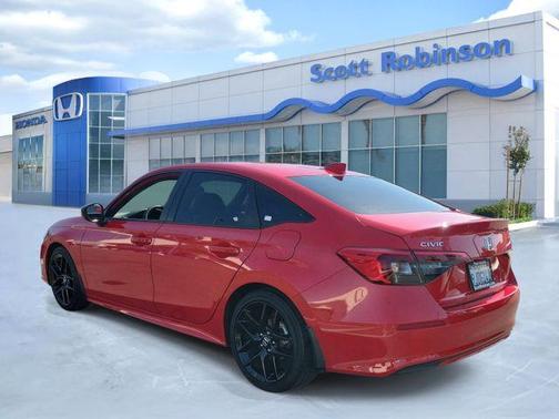 Rallye Red 2024 Honda Civic Sport