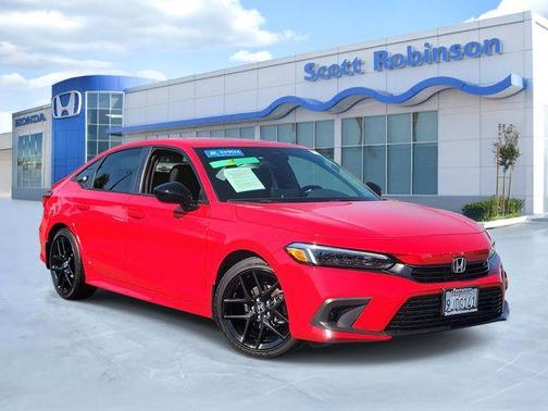 Rallye Red 2024 Honda Civic Sport