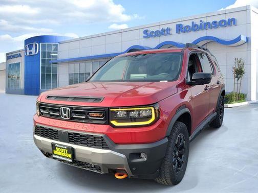 Radiant Red Metallic II 2026 Honda Passport TrailSport Elite
