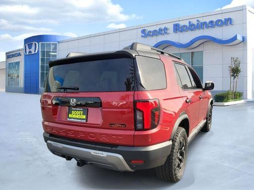 Radiant Red Metallic II 2026 Honda Passport TrailSport Elite