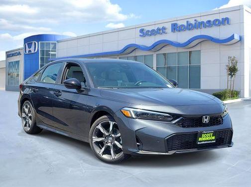 Meteorite Gray Metallic 2026 Honda Civic Hybrid Sport Touring