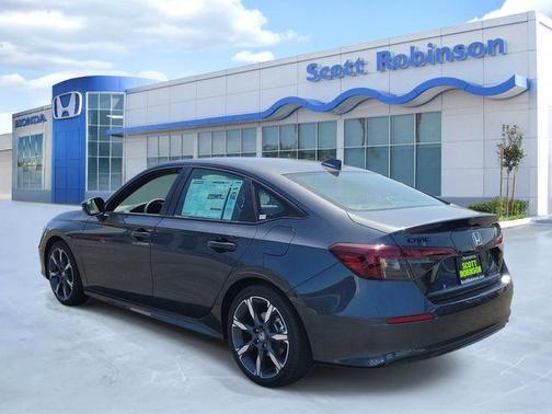Meteorite Gray Metallic 2026 Honda Civic Hybrid Sport Touring